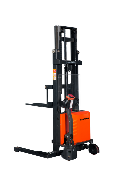 Self Propelled Electric Lift  Straddle Stacker 1t/3.0m