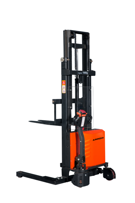 Self Propelled Electric Lift Straddle Stacker 1t/3.3m