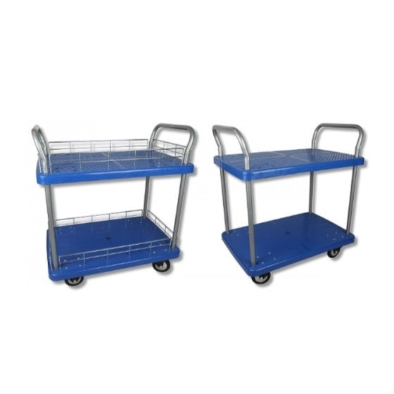2 Tier - Hand Platform Trolley Cart
