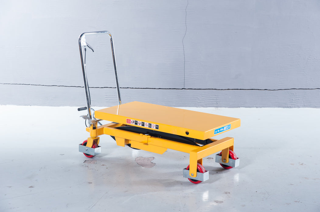 Mobile Hydraulic Scissor Lifter Platform Trolley 300kg