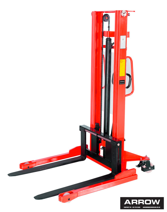 Hydraulic Hand Stacker Truck (Straddle) 1.6 meter