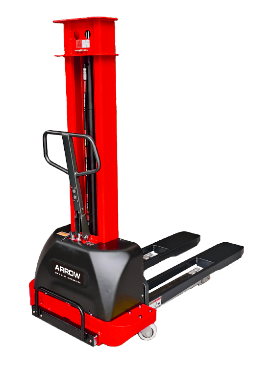 Self Loading Electric Pallet  Stacker 500kg