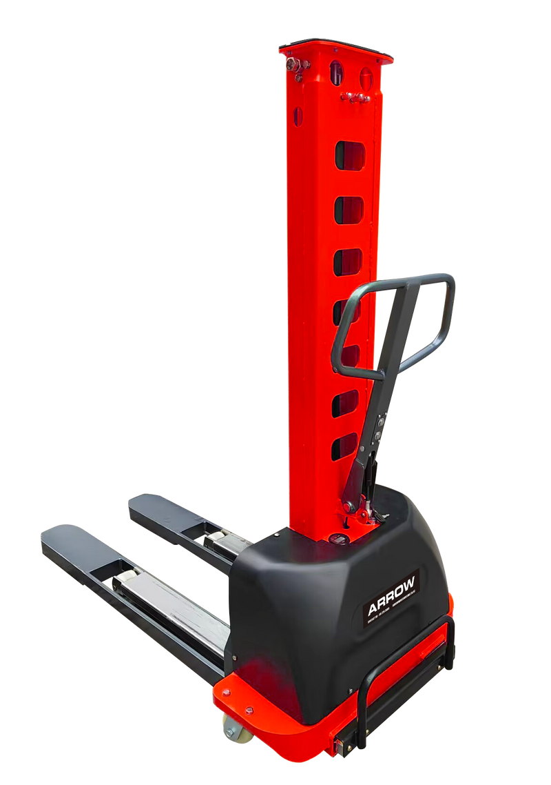 Self Loading Electric Pallet  Stacker 500kg